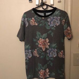 Forever 21 flower pattern T-Shirt